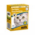 Бозита (Bozita) для кошек кусочки в желе Рубленая Курица 370г