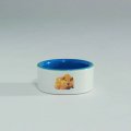 Beeztees (I.P.T.S.) Миска керамическая с изображением хомяка, голубая, 120мл, 7,5см