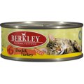 Беркли (Berkley) кон.для кошек №6 Утка с индейкой 100г