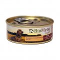БиоМеню (BioMenu) Лайт консервы для собак Индейка с коричневым рисом 100г