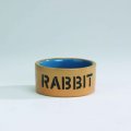 Beeztees (I.P.T.S.) Миска керамическая для кролика, бежево-голубая, 11,5см