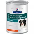 Хиллс (Hill's) Диета кон.для собак W/D лечение сахарного диабета, запоров, колитов, контроль веса 370г