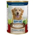 Хэппи дог (Happy dog) консервы для собак Телятина с сердцем 400г