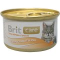 Брит (Brit) кон.для кошек Тунец, морковь и горошек 80г