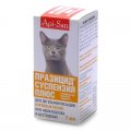 Апи-Сан (Api-San) Празицид-суспензия плюс антигельминтик для кошек от глистов 7мл
