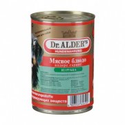 Доктор Алдерс (Dr. Alders) Гарант консервы для собак Рубец 400г