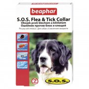 Беафар (Beaphar) Ошейник S.O.S. для собак от блох и клещей 70см
