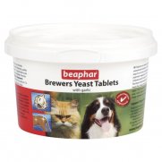 Беафар (Beaphar) Brewers Yeast Витамины для собак и кошек с пивными дрожжами и чесноком 250таб