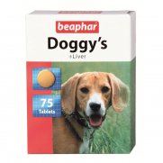 Беафар (Beaphar) Doggy's Liver Витамины для собак с печенью 75таб