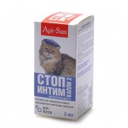 Апи-Сан (Api-San) Стоп-Интим контрацептив для котов капли 2мл Апи-Сан (Api-San) Стоп-Интим контрацептив для котов капли 2мл