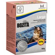 Бозита (Bozita) Large кон.для кошек крупных пород кусочки в желе с Лососем 190г