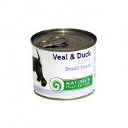 Натур Протекшн (Nature’s Protection) Adult Small Breeds Veal & Duck кон.для собак мелких пород Телятина/Утка 200г