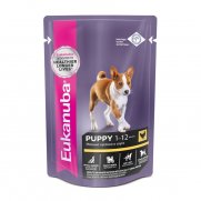 Екануба (Eukanuba) пауч для щенков Курица в соусе 85г Екануба (Eukanuba) пауч для щенков Курица в соусе 85г