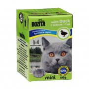 Бозита (Bozita) MINI для кошек, кусочки в соусе с мясом Утки 190г