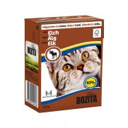 Бозита (Bozita) для кошек кусочки в желе с мясом Лося 370г