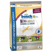 Бош (Bosch) Mini Adult для взрослых собак мелких пород Ягненок/Рис 3кг Бош (Bosch) Mini Adult для взрослых собак мелких пород Ягненок/Рис 3кг