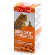 Апи-Сан (Api-San) Дирофен-суспензия 20 антигельминтик для кошек от глистов 7мл