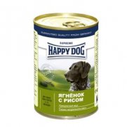 Хэппи дог (Happy dog) консервы для собак Ягненок с рисом 400г Хэппи дог (Happy dog) консервы для собак Ягненок с рисом 400г