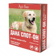 Апи-Сан (Api-San) Дана Спот-он Капли для щенков и собак от 20кг