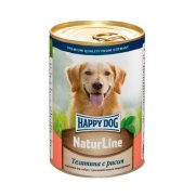 Хэппи дог (Happy dog) консервы для собак Телятина с рисом 400г