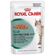Роял Канин (Royal Canin) Instinctive +7 пауч для кошек старше 7 лет кусочки в соусе Мясо 85г