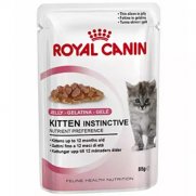 Роял Канин (Royal Canin) Kitten Instinctive пауч для котят от 4 до 12 мес кусочки в желе Мясо 85г