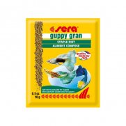 Сера (Sera) Guppy Gran Корм для гуппи, гранулы 10г Сера (Sera) Guppy Gran Корм для гуппи, гранулы 10г
