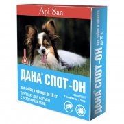 Апи-Сан (Api-San) Дана Спот-он Капли для щенков и собак до 10кг