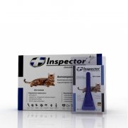 Инспектор (Inspector - Экопром) I201 Капли для кошек менее 4кг от внешних и внутренних паразитов Инспектор (Inspector - Экопром) I201 Капли для кошек менее 4кг от внешних и внутренних паразитов