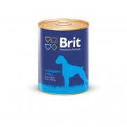 Брит (Brit) кон.для собак Говядина и Рис 850г