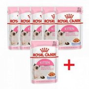 Роял Канин (Royal Canin) 5+1 Kitten Instinctive пауч для котят в желе 85г