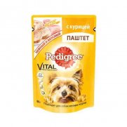 Педигри (Pedigree) пауч для собак мелких пород Паштет Курица 80г Педигри (Pedigree) пауч для собак мелких пород Паштет Курица 80г