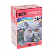 Бозита (Bozita) MINI для кошек, кусочки в соусе Мясной коктейль 190г
