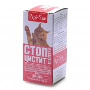 Апи-Сан (Api-San) Стоп-Цистит для кошек для лечения и профилактики МКБ 15таб Апи-Сан (Api-San) Стоп-Цистит для кошек для лечения и профилактики МКБ 15таб