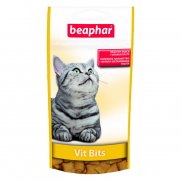 Беафар (Beaphar) Vit-Bits Подушечки для кошек с мультивитаминной пастой 35г Беафар (Beaphar) Vit-Bits Подушечки для кошек с мультивитаминной пастой 35г