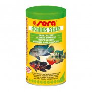 Сера (Sera) Cichlids Sticks Корм для цихлид и других крупных рыб, палочки 1000мл Сера (Sera) Cichlids Sticks Корм для цихлид и других крупных рыб, палочки 1000мл