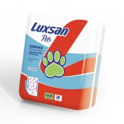 Люксан (Luxsan) Pets Коврики впитывающие для домашних животных 60*90см 20шт Люксан (Luxsan) Pets Коврики впитывающие для домашних животных 60*90см 20шт