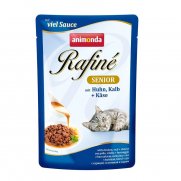 Анимонда (Animonda) Rafinе Senior пауч для кошек старше 7 лет с курицей, телятиной и сыром 100г Анимонда (Animonda) Rafinе Senior пауч для кошек старше 7 лет с курицей, телятиной и сыром 100г