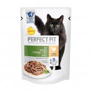 Перфект Фит (Perfect Fit) пауч для пожилых кошек 85г