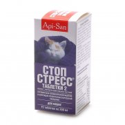 Апи-Сан (Api-San) Стоп-Стресс для кошек 15таб Апи-Сан (Api-San) Стоп-Стресс для кошек 15таб
