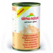 Алмо Натуре (Almo Nature) Classic кон.для кошек с Тунцом и Креветками 140г