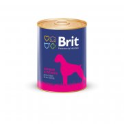 Брит (Brit) кон.для собак Сердце и Печень 850г