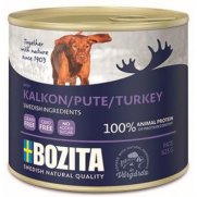 Бозита (Bozita) Naturals кон.для собак кусочки в желе с Индейкой 370г