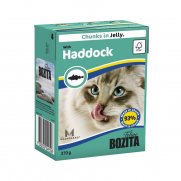Бозита (Bozita) для кошек кусочки в желе Морская рыба 370г