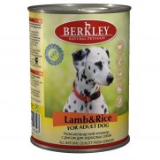 Беркли (Berkley) кон.для собак Ягненок с рисом 400г