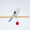 Beeztees (I.P.T.S.) Игрушка для птиц "Попугай пластиковый на кольце" 15см
