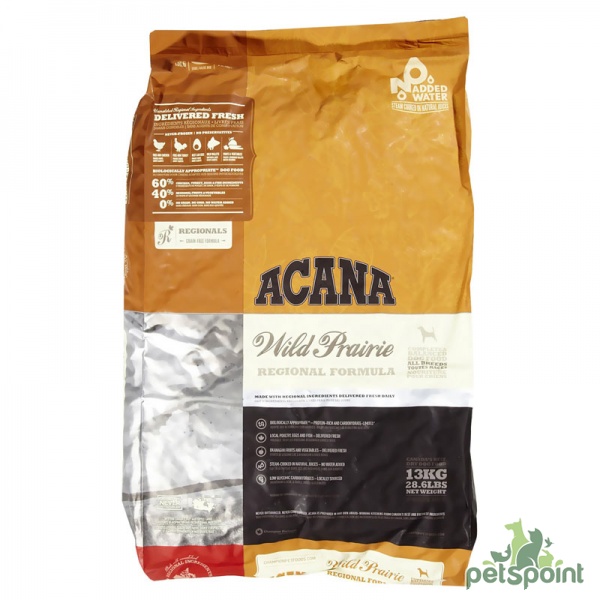 Acana wild prairie 17 kg deals