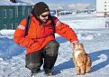 Как выглядит единственный кот, который живет на Шпицбергене Как выглядит единственный кот, который живет на Шпицбергене
