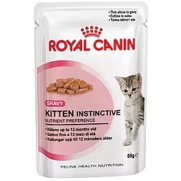 Роял Канин (Royal Canin) Kitten Instinctive пауч для котят от 4 до 12 мес кусочки в соусе Мясо 85г