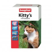 Беафар (Beaphar) Kitty's Protein Витамины для кошек Сердечки Протеин 180таб